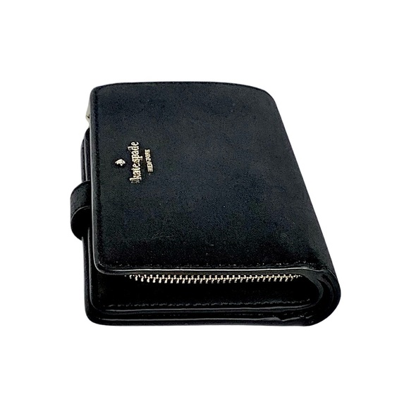 Kate Spade Glimmer Glitter Medium Compact Bifold Wallet - Picture 5 of 12